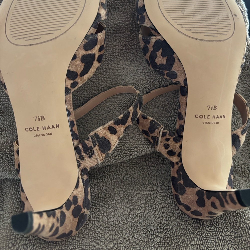 Animal print shoes